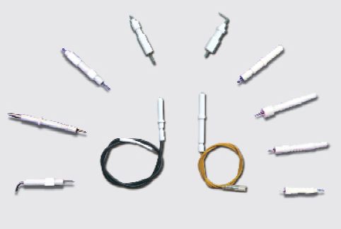 Ceramiczne elementy elektrody zapłonowej