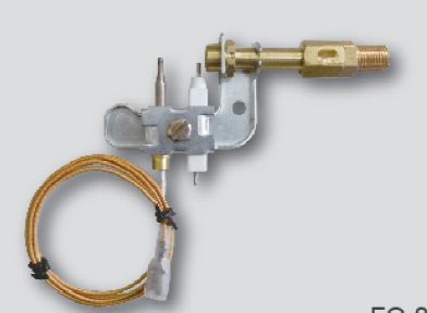 Seria urządzeń zabezpieczających przed niedoborem tlenu i zespołu płomienia pilotującego