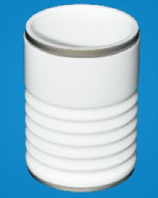 Metalizowane pierścień ceramiczny na zamówienie o wytrzymałości na rozciąganie > 20 000 psi i prędkości wycieku helu < 10-9 cc/s