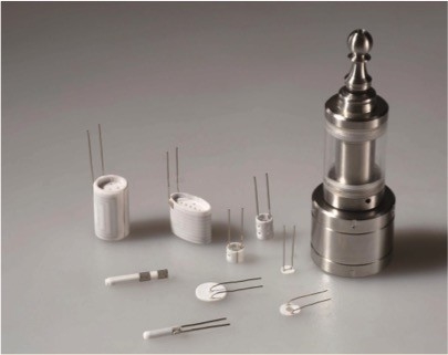 Metaliczny ceramiczny element grzewczy z tlenku glinu Grzejniki ceramiczne z tlenku glinu HTCC
