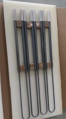 Molibdenowy dysylikat Elektryczny element grzewczy prosty U W typu Mosi2 Grzejnik do pieca