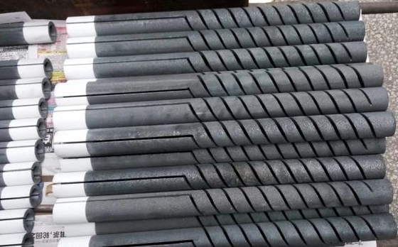 1625°C Podwójny spiralny element grzewczy typu SGR Sic dla różnych pieców