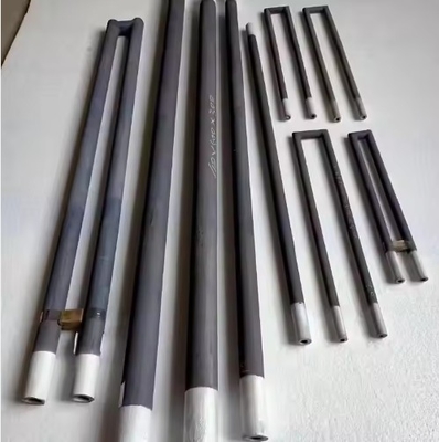 Nowy 1400°C SiC Elektryczny piecownik rurkowy podgrzewacz wody typu U Dia20mm Elementy grzewcze