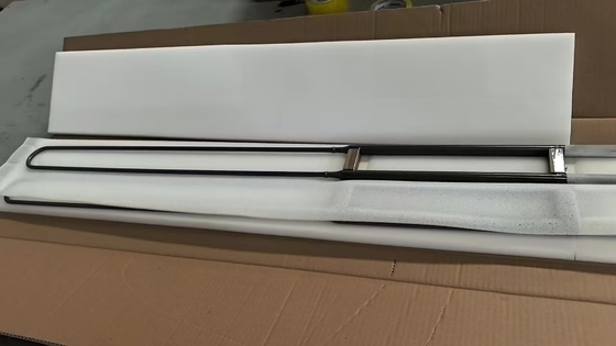 Zastosowany element grzewczy pieca mufflowego MoSi2 o temperaturze 1800 stopni