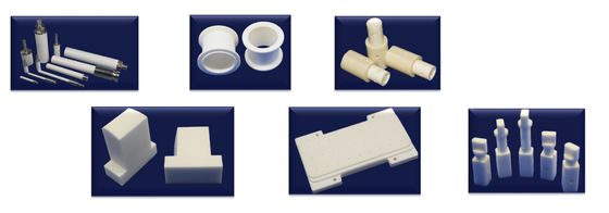 Precyzyjne części ceramiczne do zastosowań przemysłowych