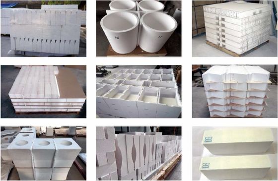 Części ceramiczne z korundu o wysokiej czystości do pieców przemysłowych