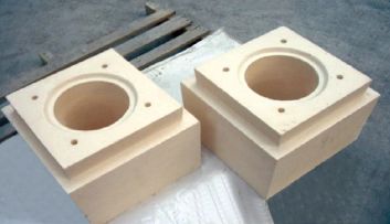 Cegły z krzemianu cyrkonu do pieców do topienia szkła