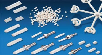 Seria ceramicznych części konstrukcyjnych