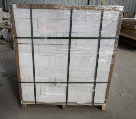 99,2% Al2O3 Alumina Bubble Bricks Wysoka czystość izolacyjna cegła ogniotrwała