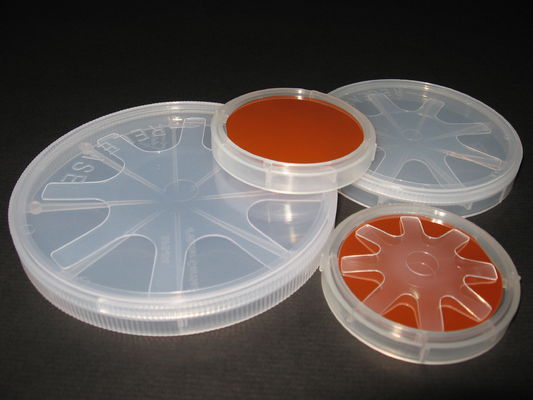 Przewodzące Nb Doped SrTiO3 Wafel Techniczne części ceramiczne 5 X 5 Mm Średnica 25 Mm
