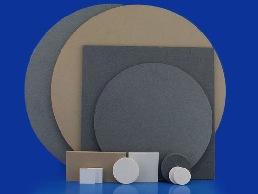 Ceramiczne uchwyty próżniowe Filtry Dyfuzory Ceramiczne łożyska powietrzne Podłoża przepuszczalne