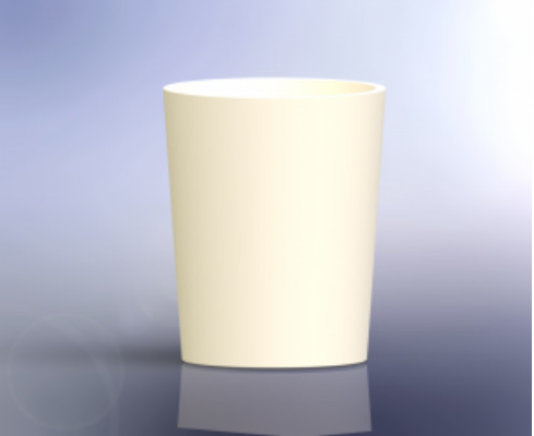 Zirconia Hartowane tygle ZTA z tlenku glinu do spiekania uzupełnień dentystycznych z tlenku cyrkonu
