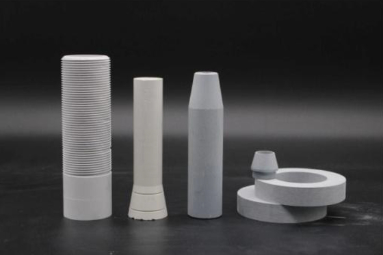 Prasa na gorąco BN Pierścienie ceramiczne z azotku boru i rurki kryształowe Poziome odlewanie ciągłe