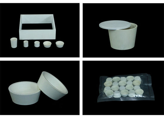 Konfigurowalny tygiel ceramiczny z azotkiem boru na gorąco o wysokiej temperaturze